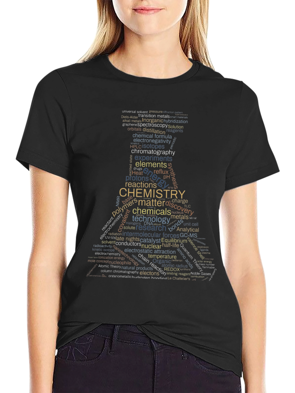 Chemistry Word Art T-Shirt - Science Tee