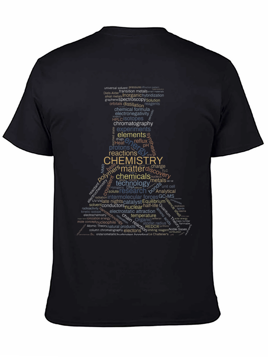 Chemistry Word Art T-Shirt - Science Tee