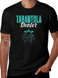 Tarantula Dealer Graphic T-Shirt - Insect Lover Tee