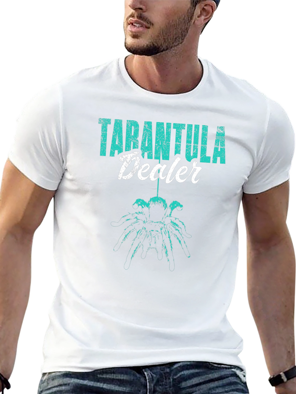 Tarantula Dealer Graphic T-Shirt - Insect Lover Tee