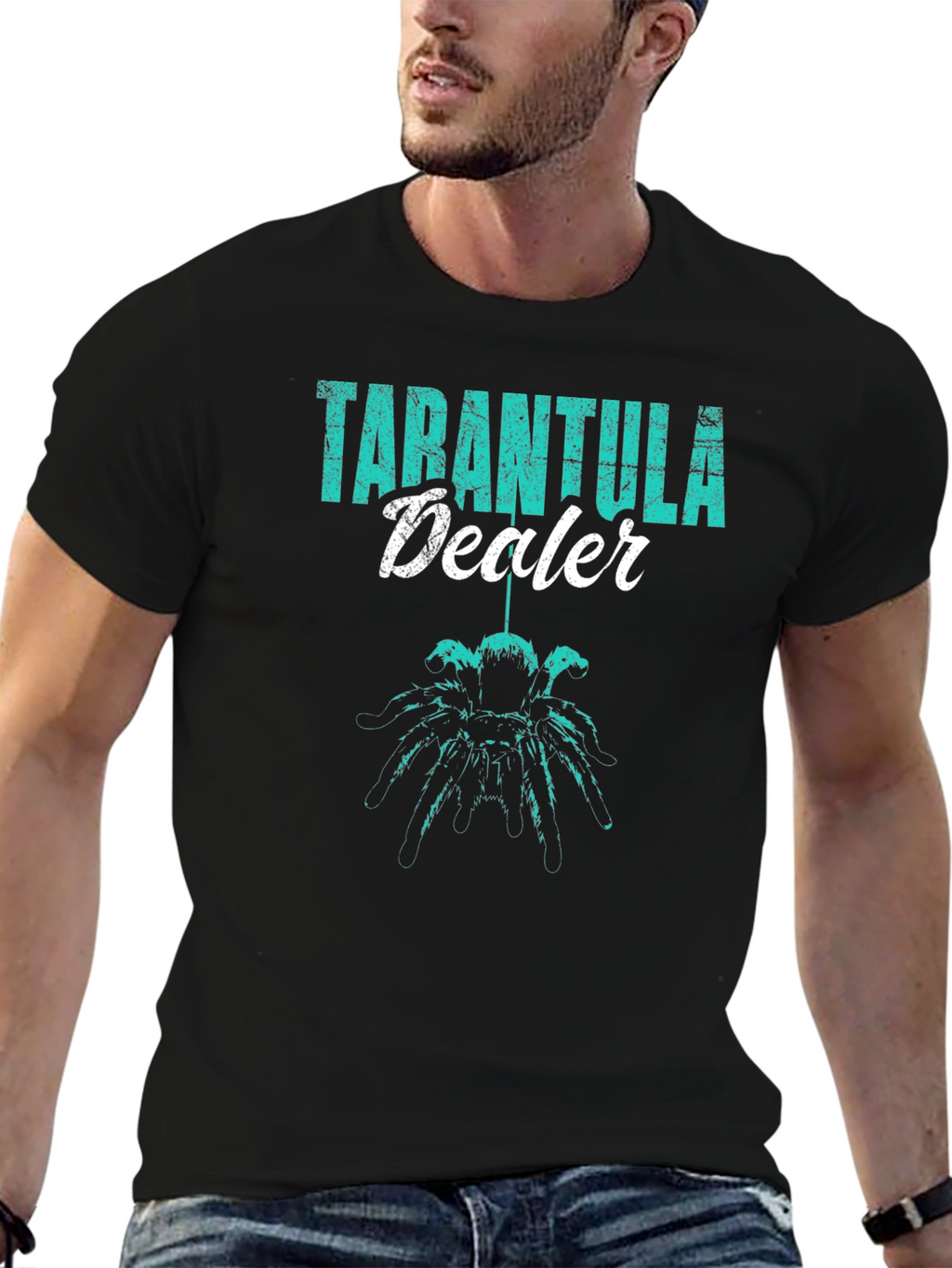 Tarantula Dealer Graphic T-Shirt - Insect Lover Tee