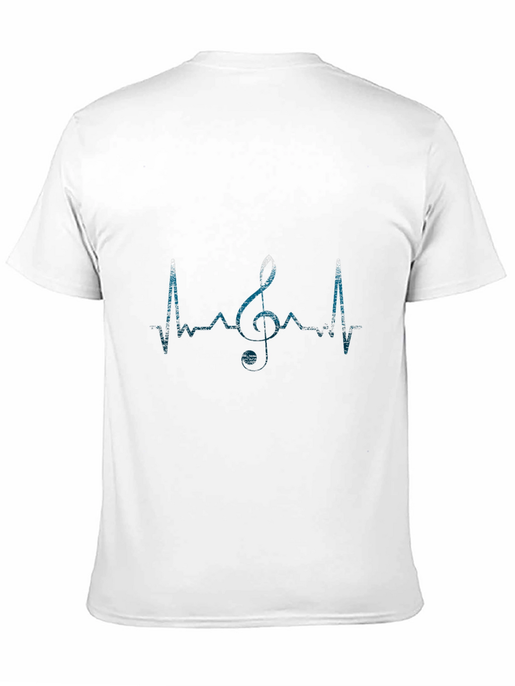 Music Heartbeat T-Shirt - Black Graphic Tee