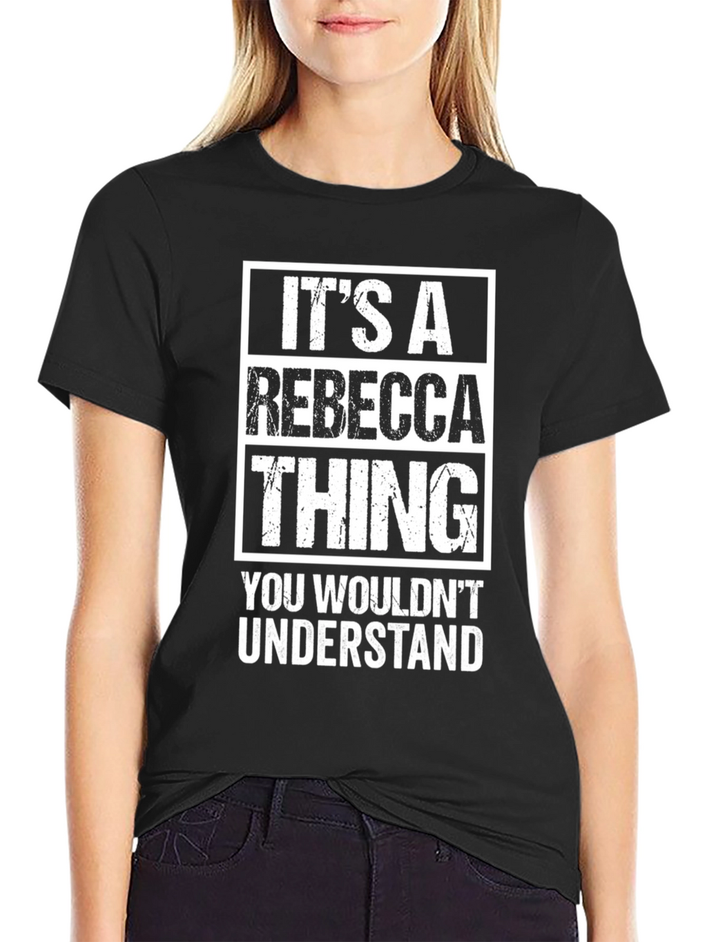 Rebecca Thing T-Shirt - Novelty Tee