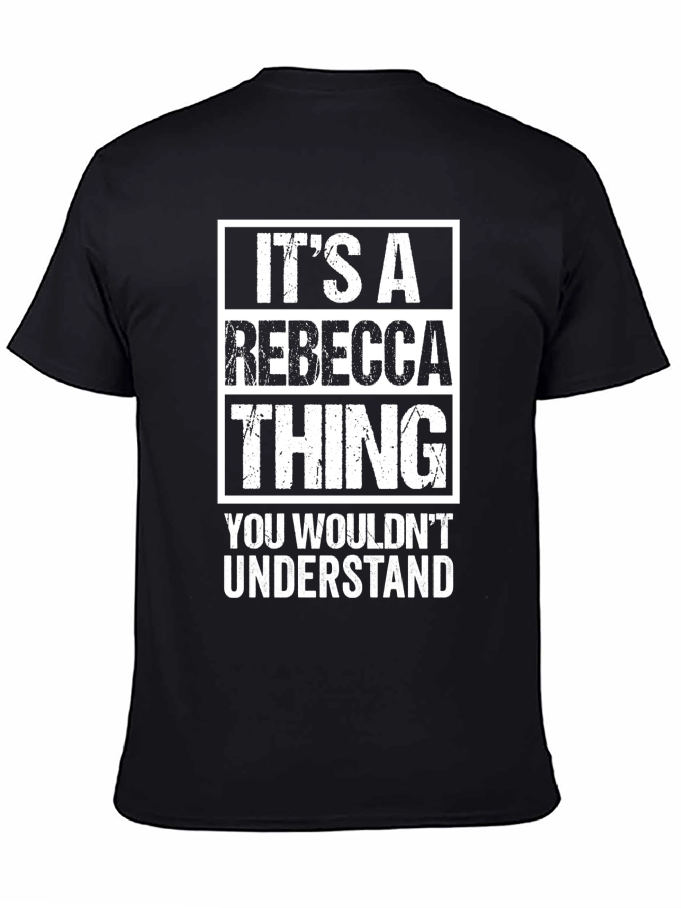 Rebecca Thing T-Shirt - Novelty Tee