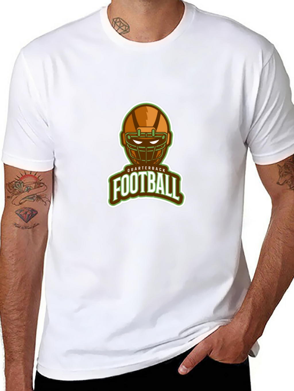 Quarterback Football Graphic Tee
