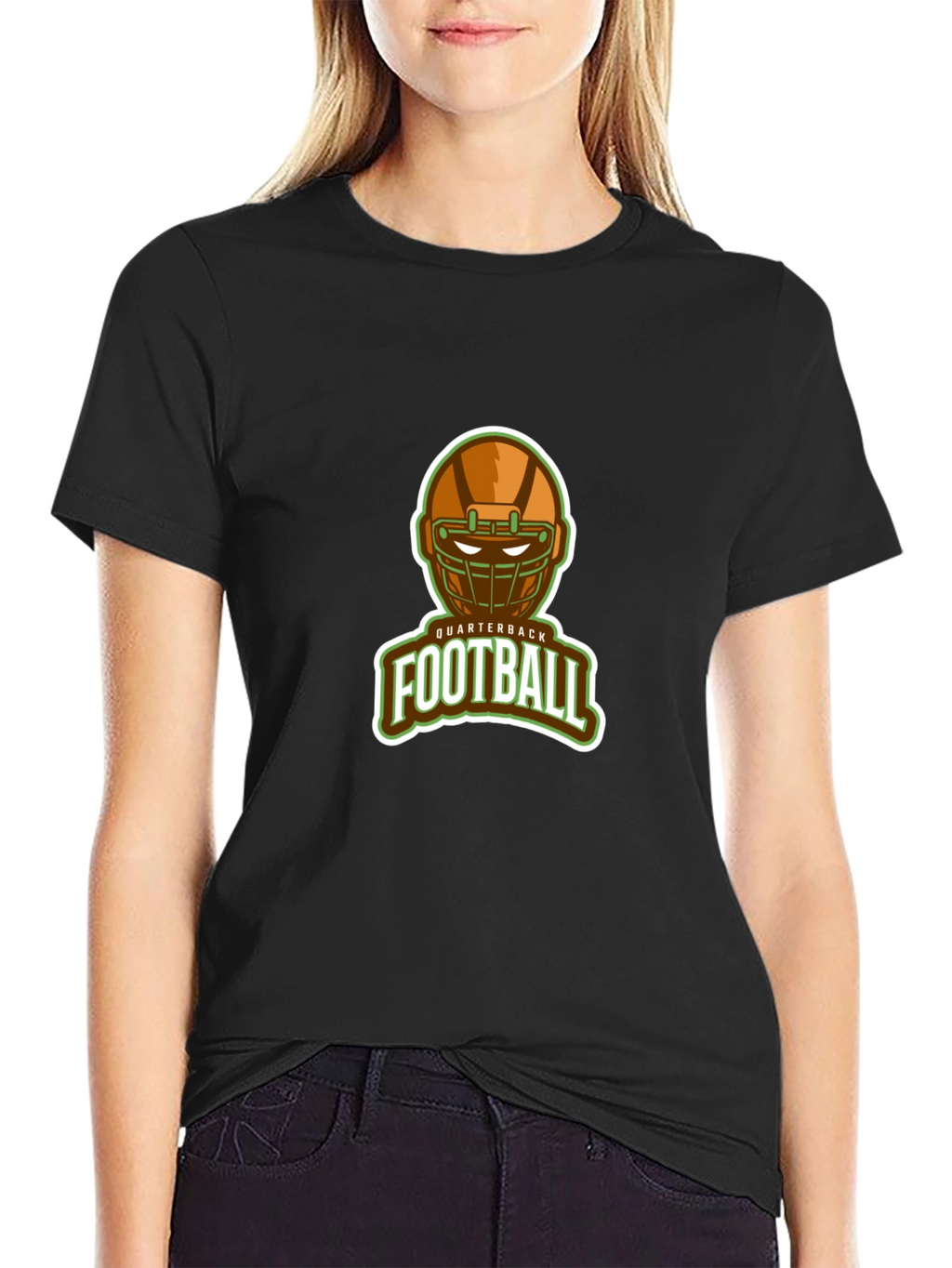 Quarterback Football Graphic Tee