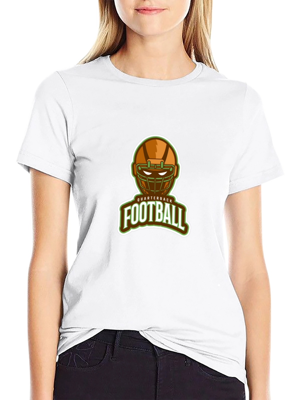 Quarterback Football Graphic Tee