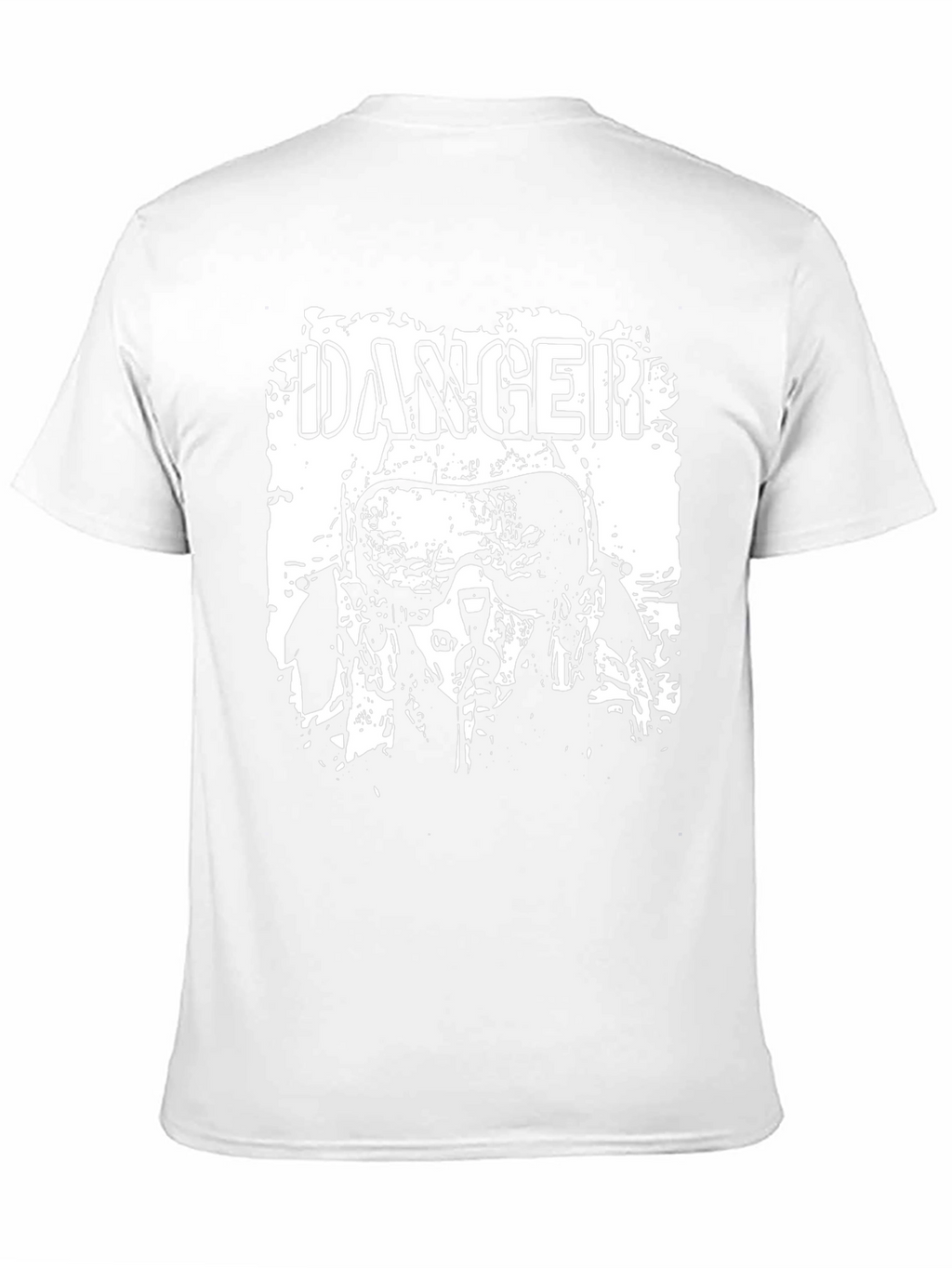 Danger Pilot Graphic Tee - Black Cotton T-Shirt