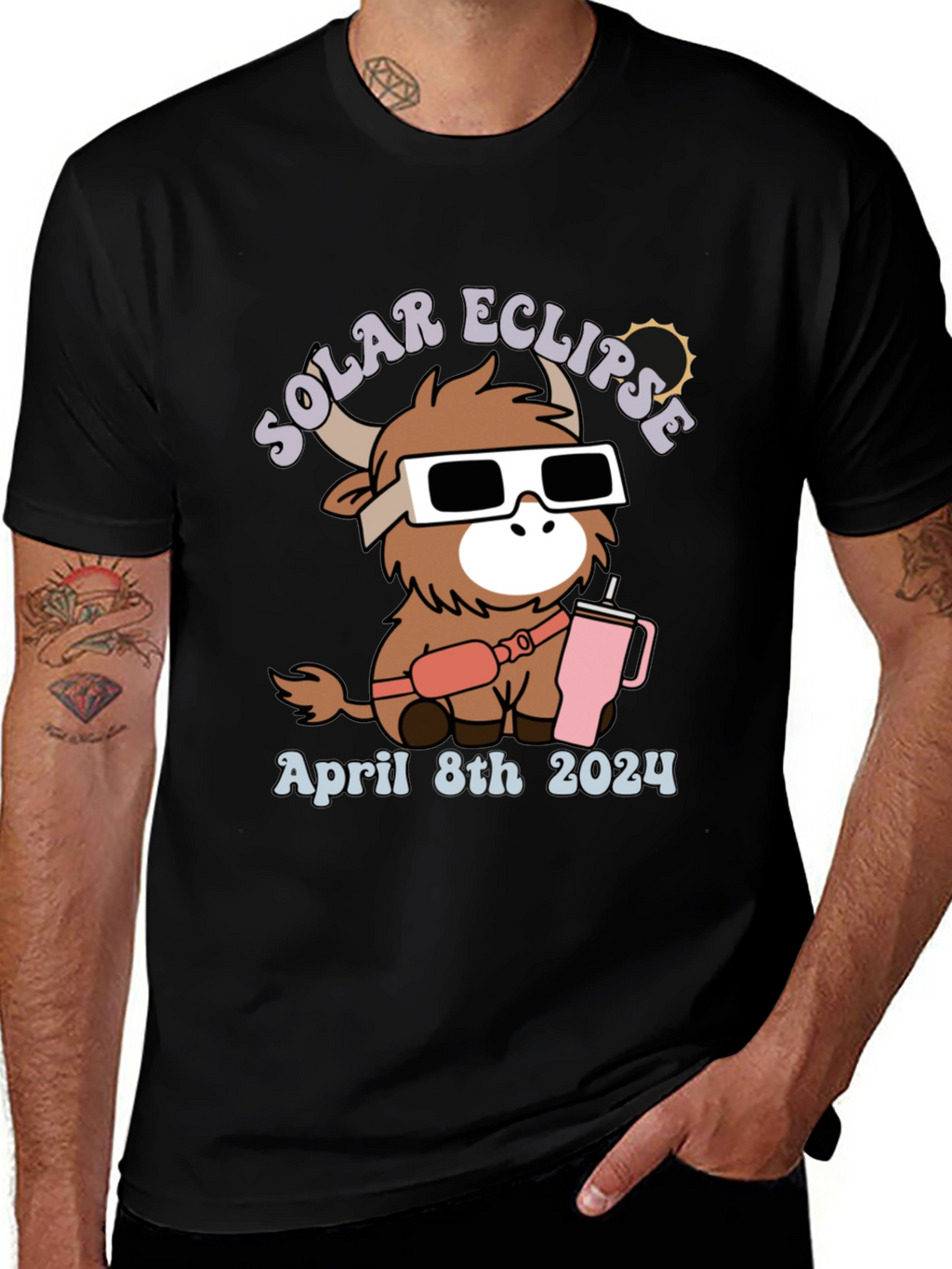 Solar Eclipse April 8th 2024 T-Shirt