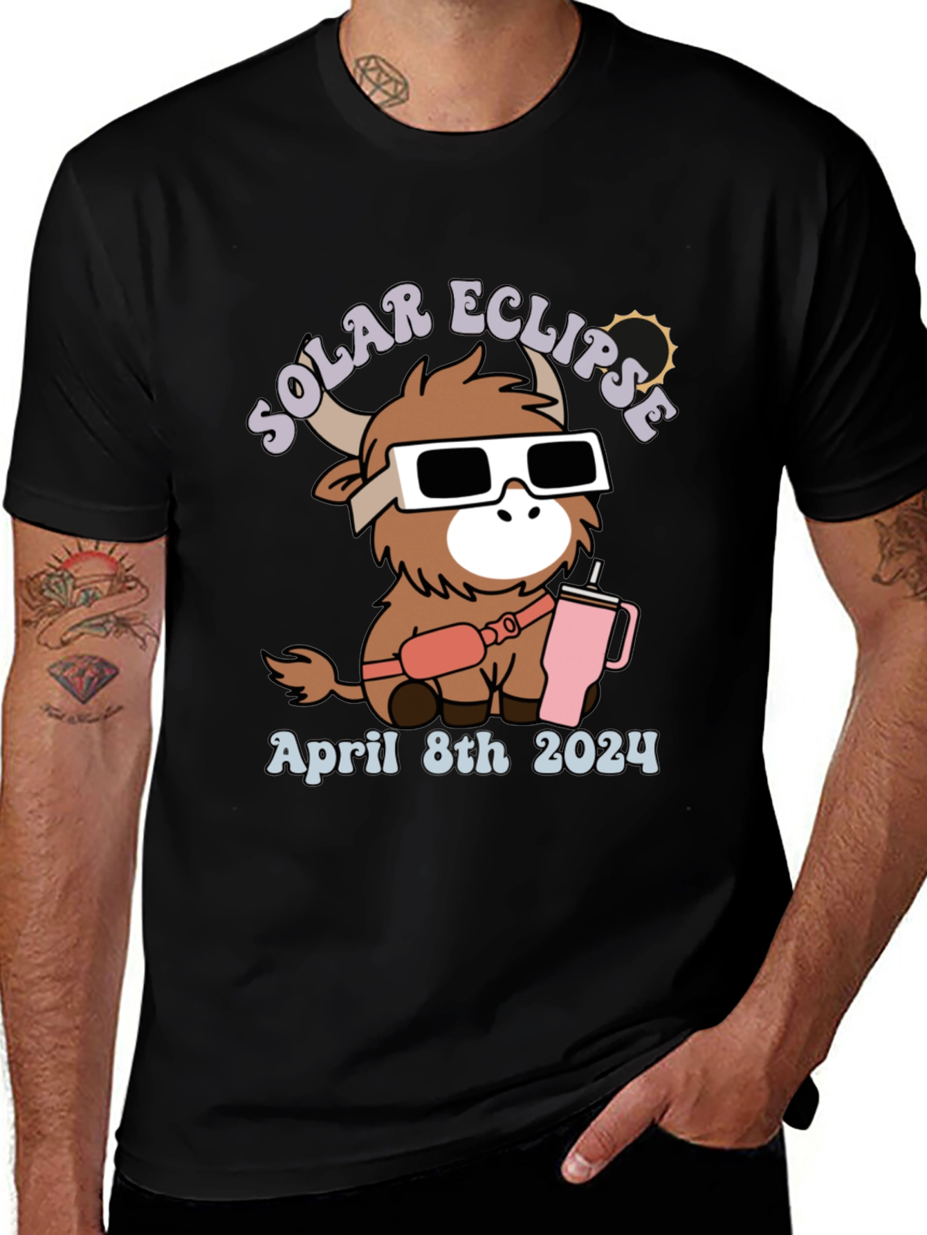Solar Eclipse April 8th 2024 T-Shirt