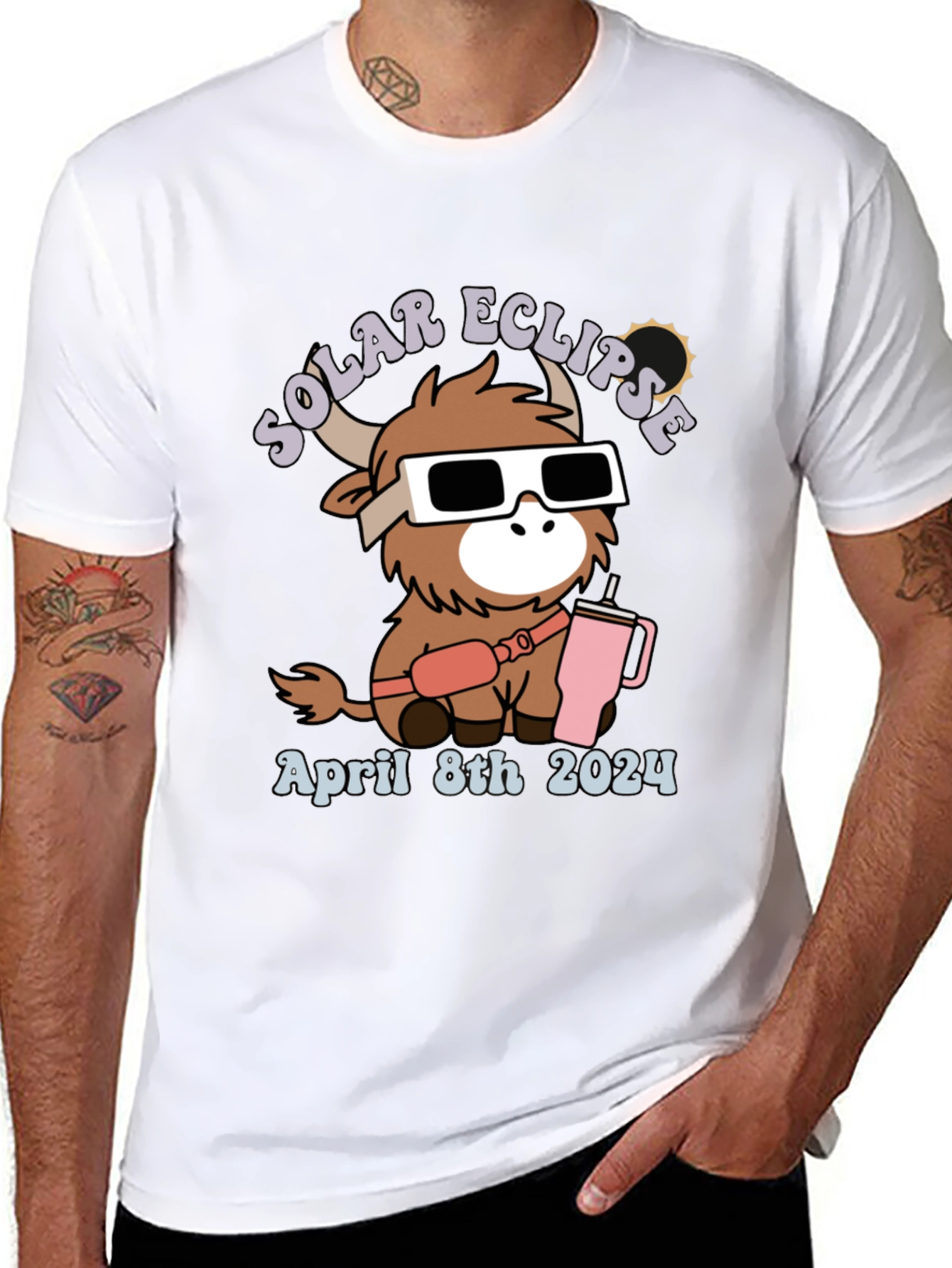 Solar Eclipse April 8th 2024 T-Shirt
