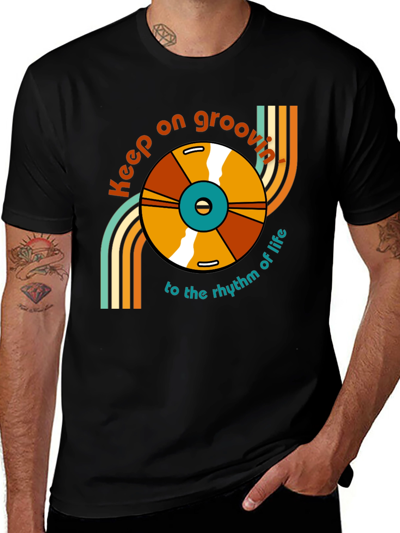 Keep on Groovin Retro T-Shirt