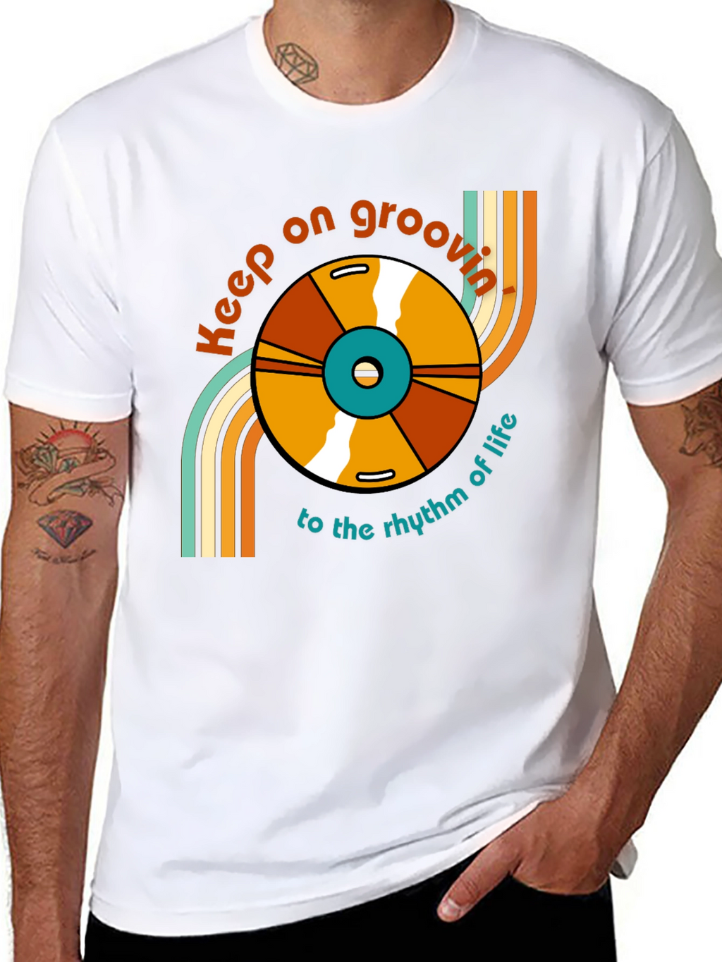 Keep on Groovin Retro T-Shirt