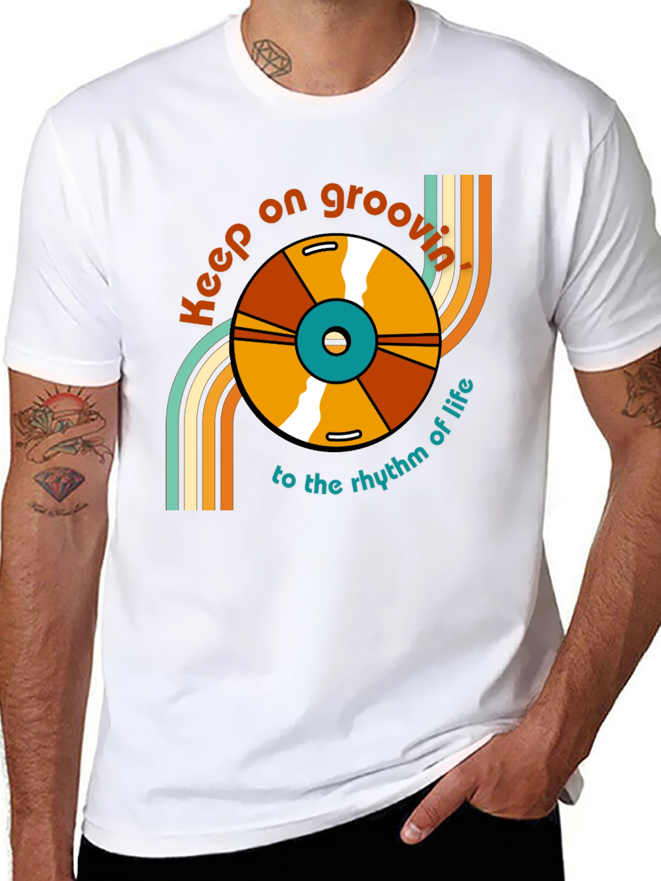 Keep on Groovin Retro T-Shirt