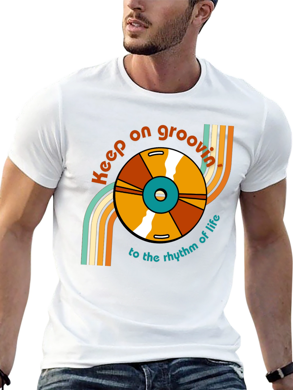 Keep on Groovin Retro T-Shirt