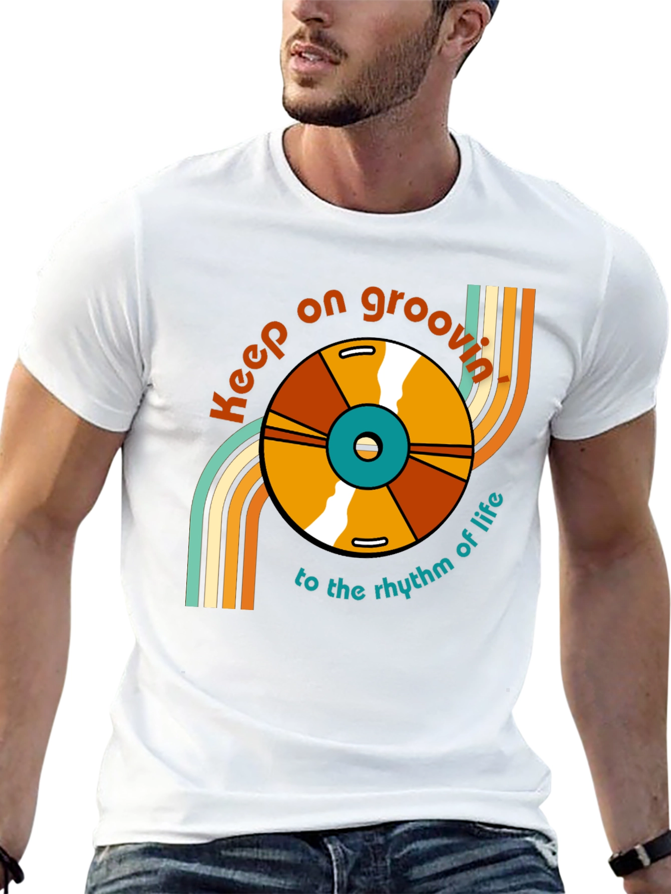 Keep on Groovin Retro T-Shirt