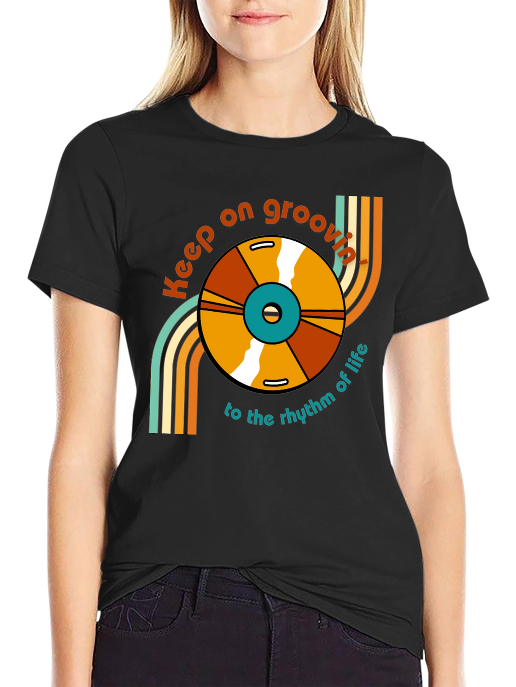 Keep on Groovin Retro T-Shirt