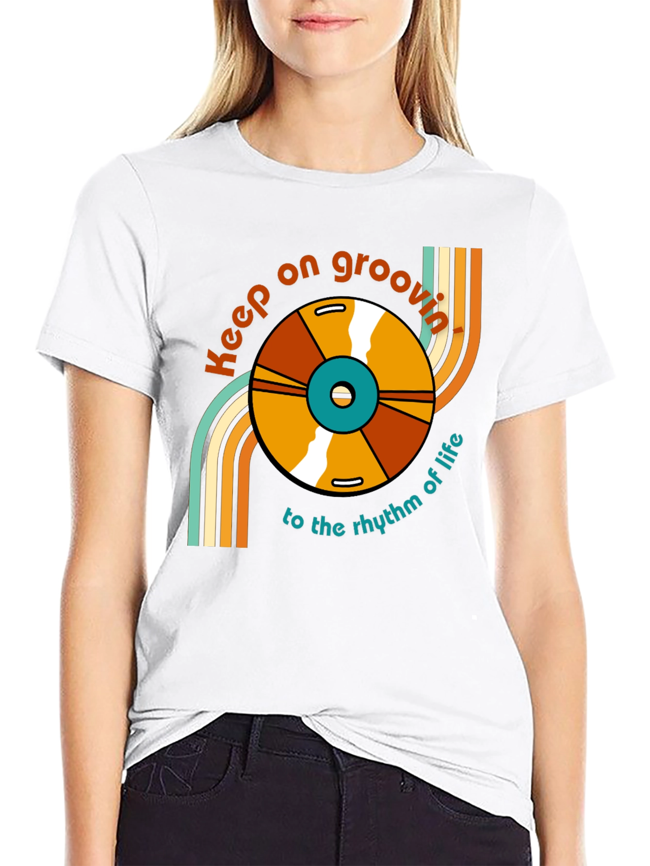 Keep on Groovin Retro T-Shirt
