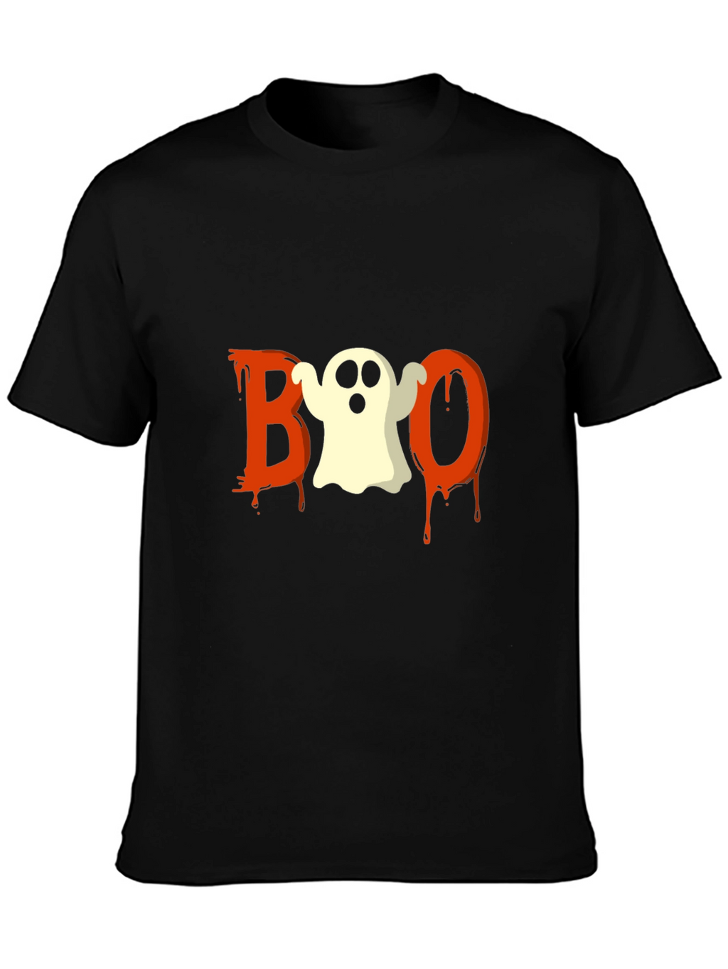 Halloween Ghost Boo Graphic Tee