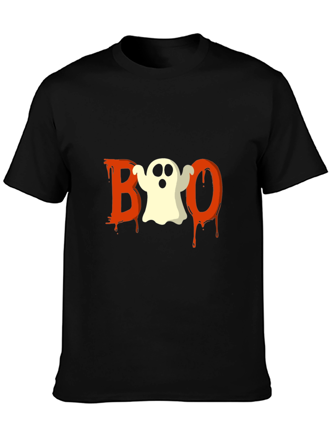 Halloween Ghost Boo Graphic Tee