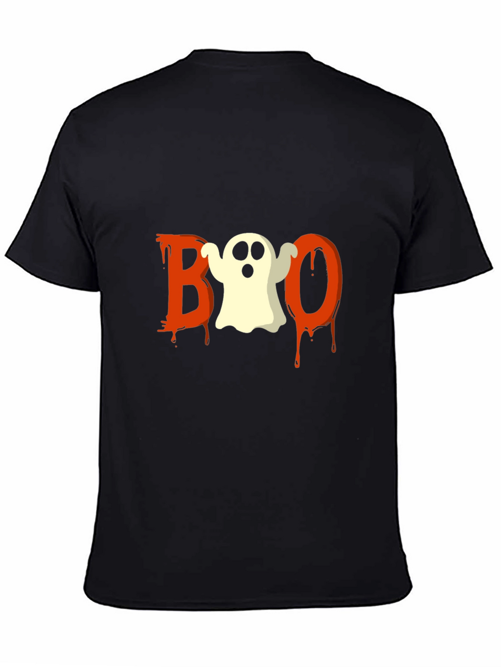 Halloween Ghost Boo Graphic Tee