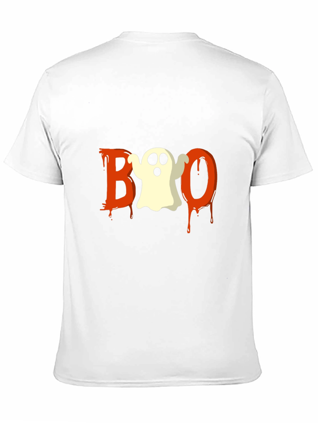Halloween Ghost Boo Graphic Tee