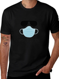 Funny #BACKOFF! T-Shirt with Mask and Sunglasses