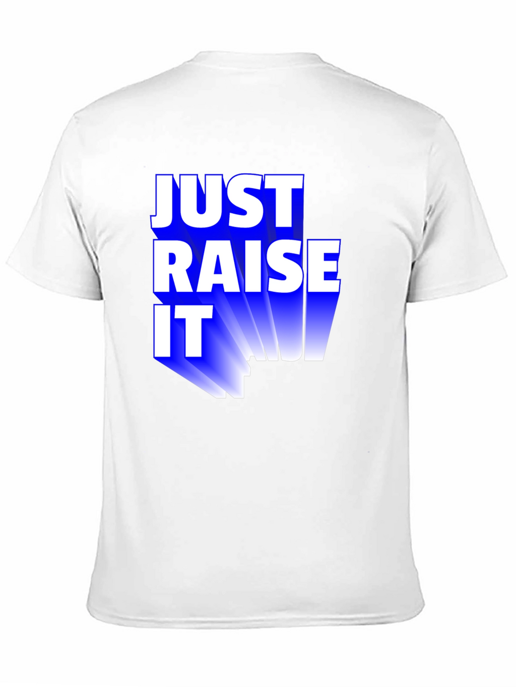 Just Raise It! Mens Graphic Tee - Black