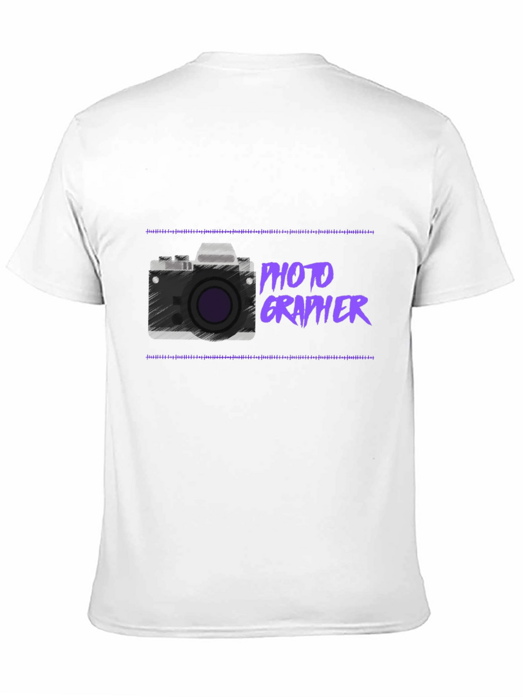 Photographer Graphic T-Shirt - Classic Black Tee