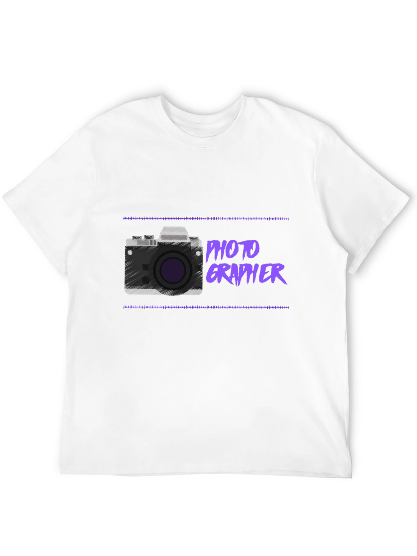 Photographer Graphic T-Shirt - Classic Black Tee