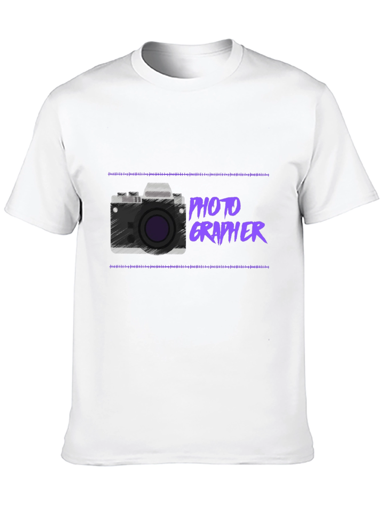 Photographer Graphic T-Shirt - Classic Black Tee