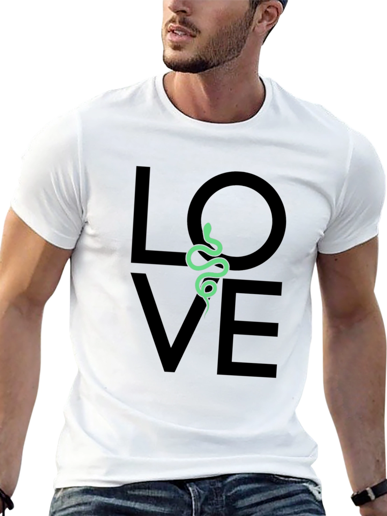 Love Snake T-Shirt - Stylish Graphic Tee