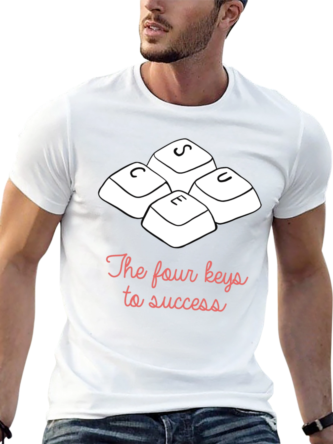 Success Keys T-Shirt: Motivation & Inspiration