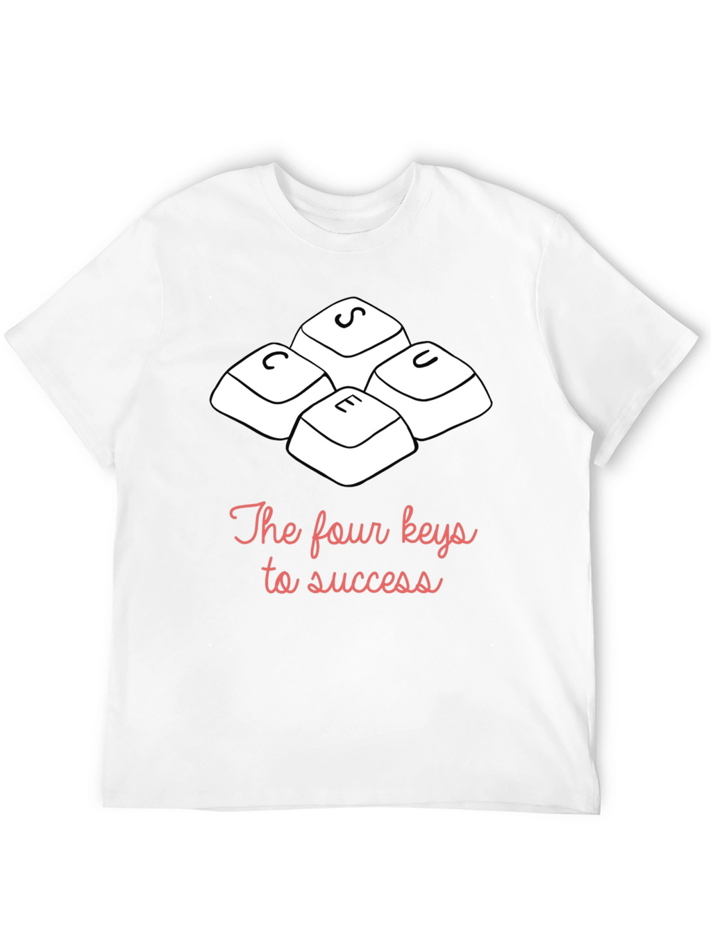 Success Keys T-Shirt: Motivation & Inspiration