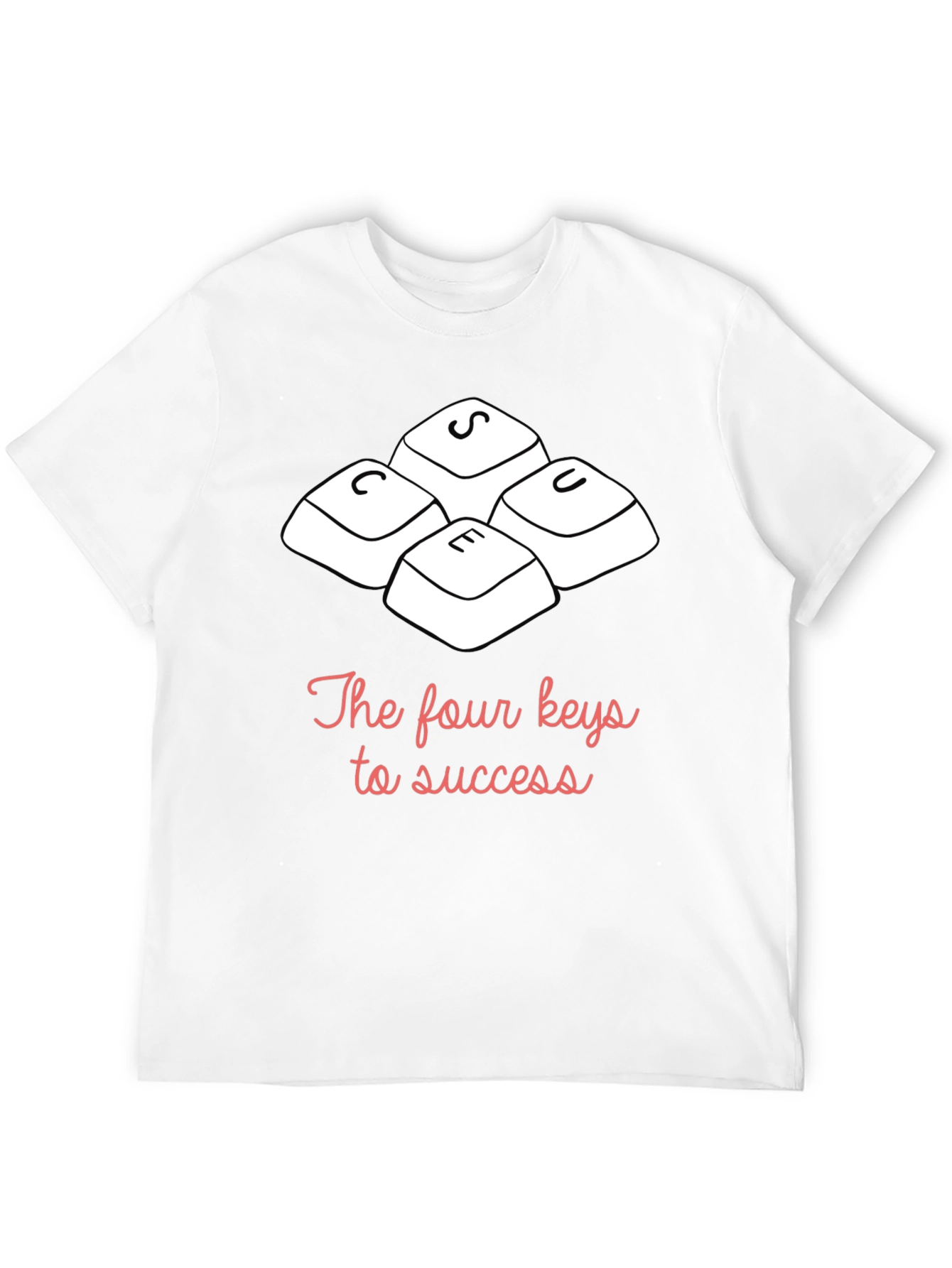 Success Keys T-Shirt: Motivation & Inspiration