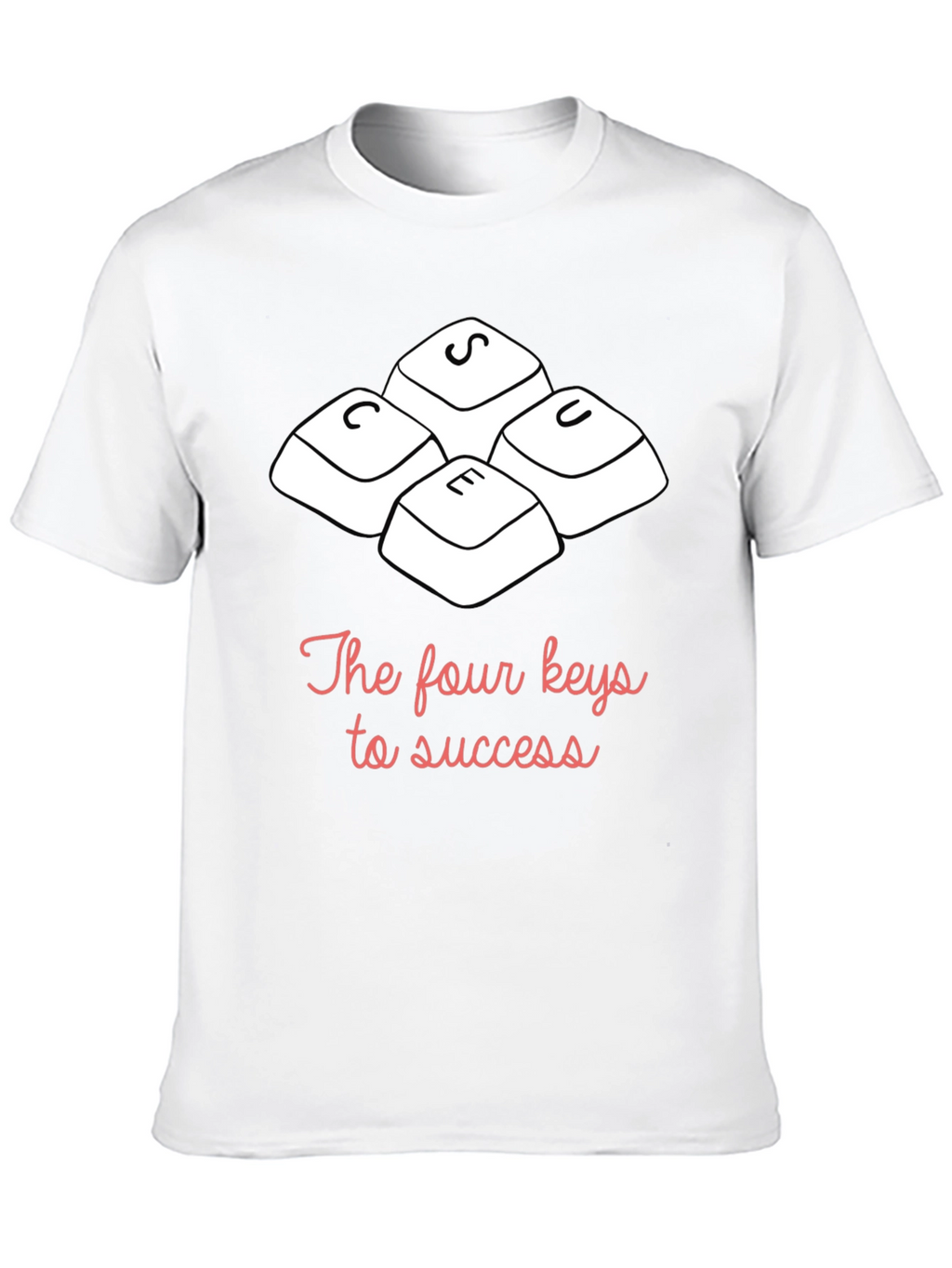 Success Keys T-Shirt: Motivation & Inspiration