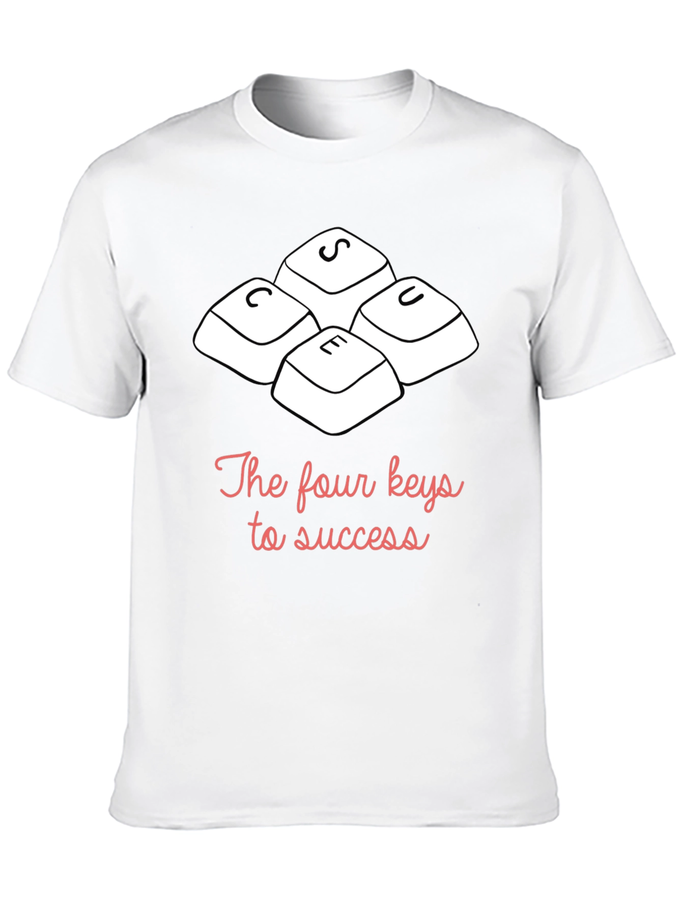Success Keys T-Shirt: Motivation & Inspiration