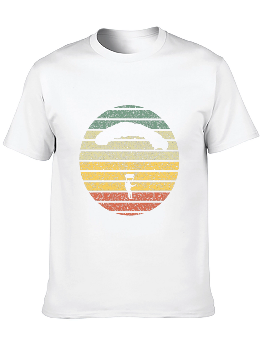 Retro Parachute Design T-Shirt