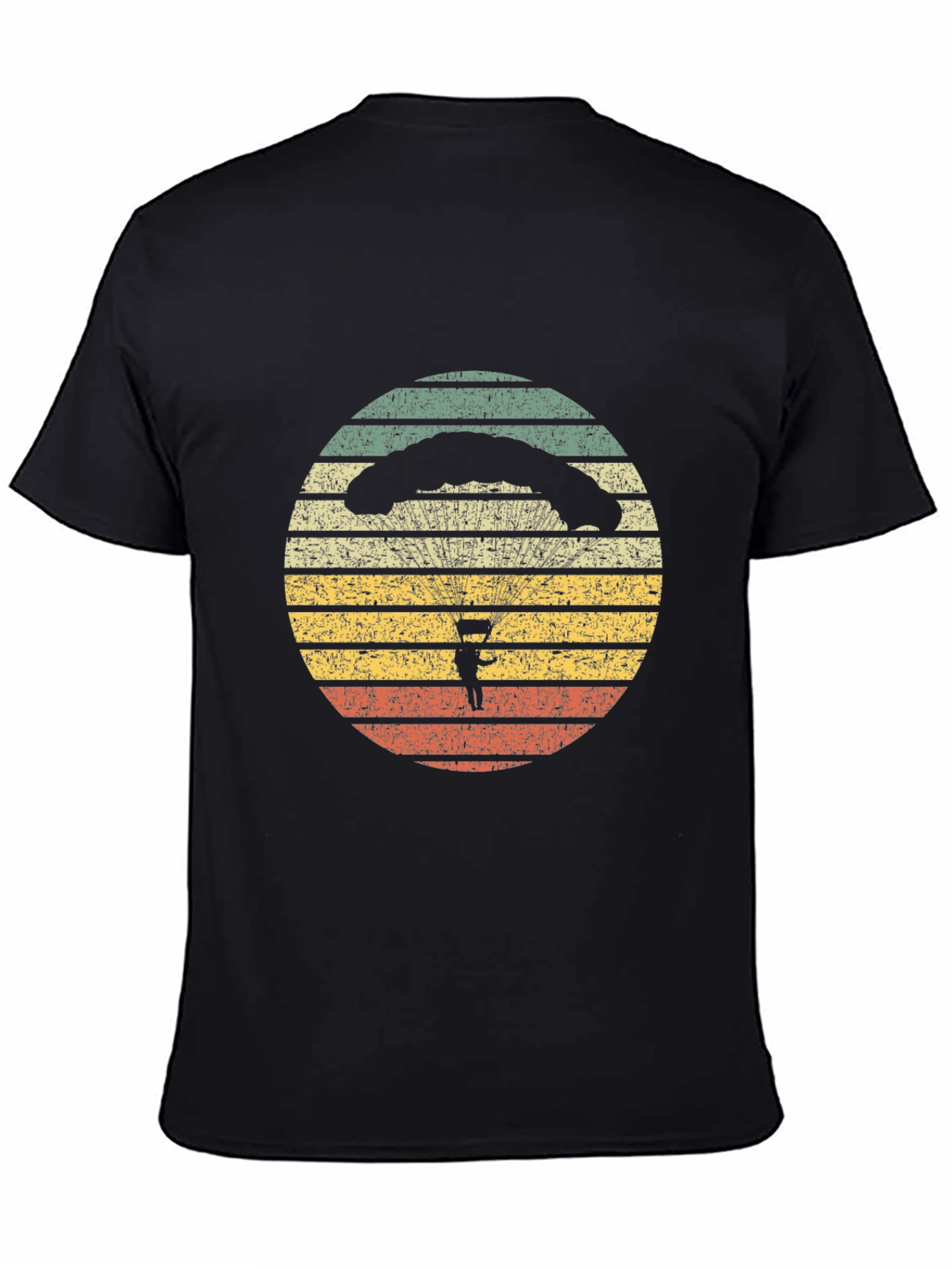 Retro Parachute Design T-Shirt