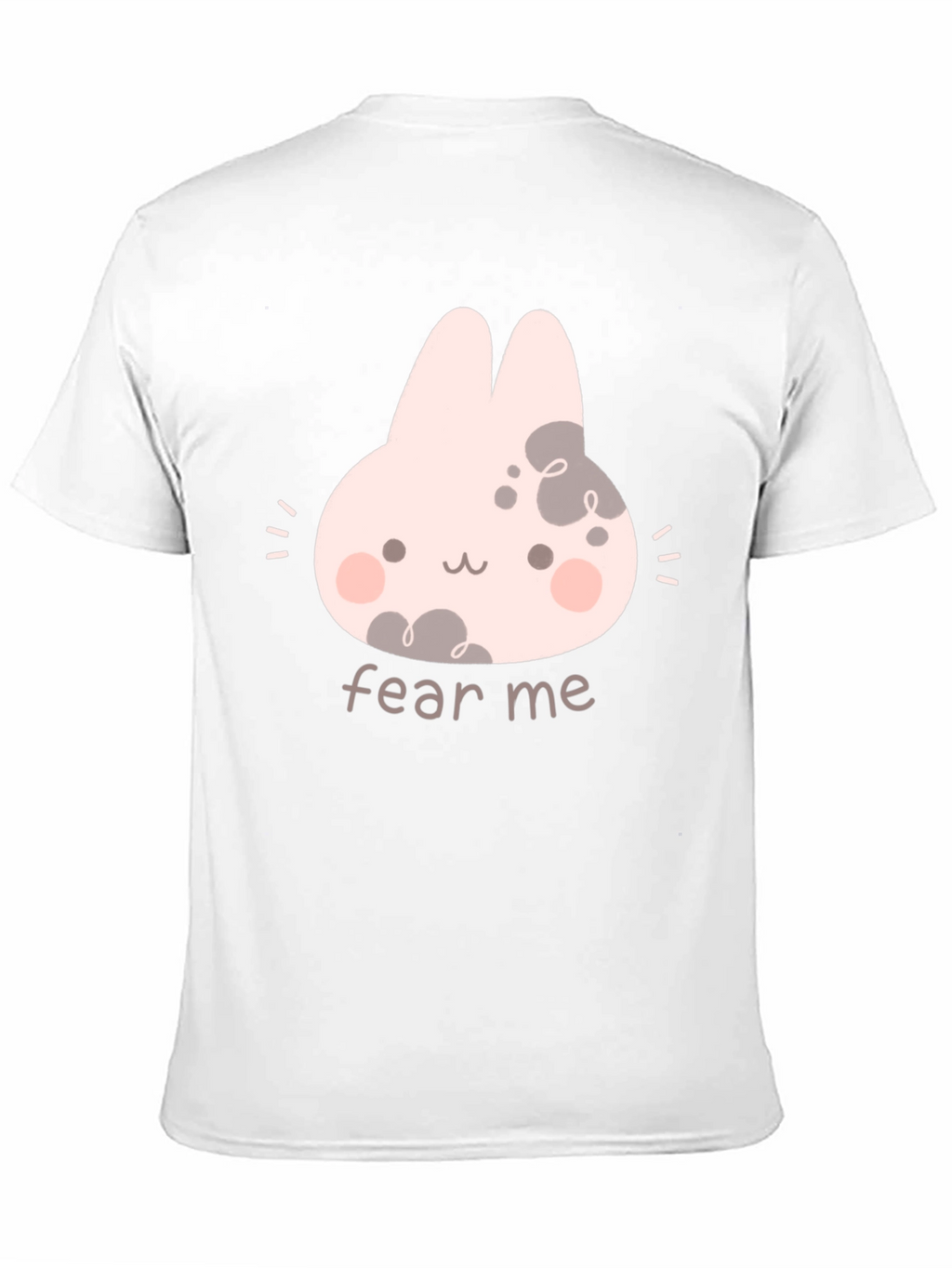 Fear Me Bunny Black T-Shirt