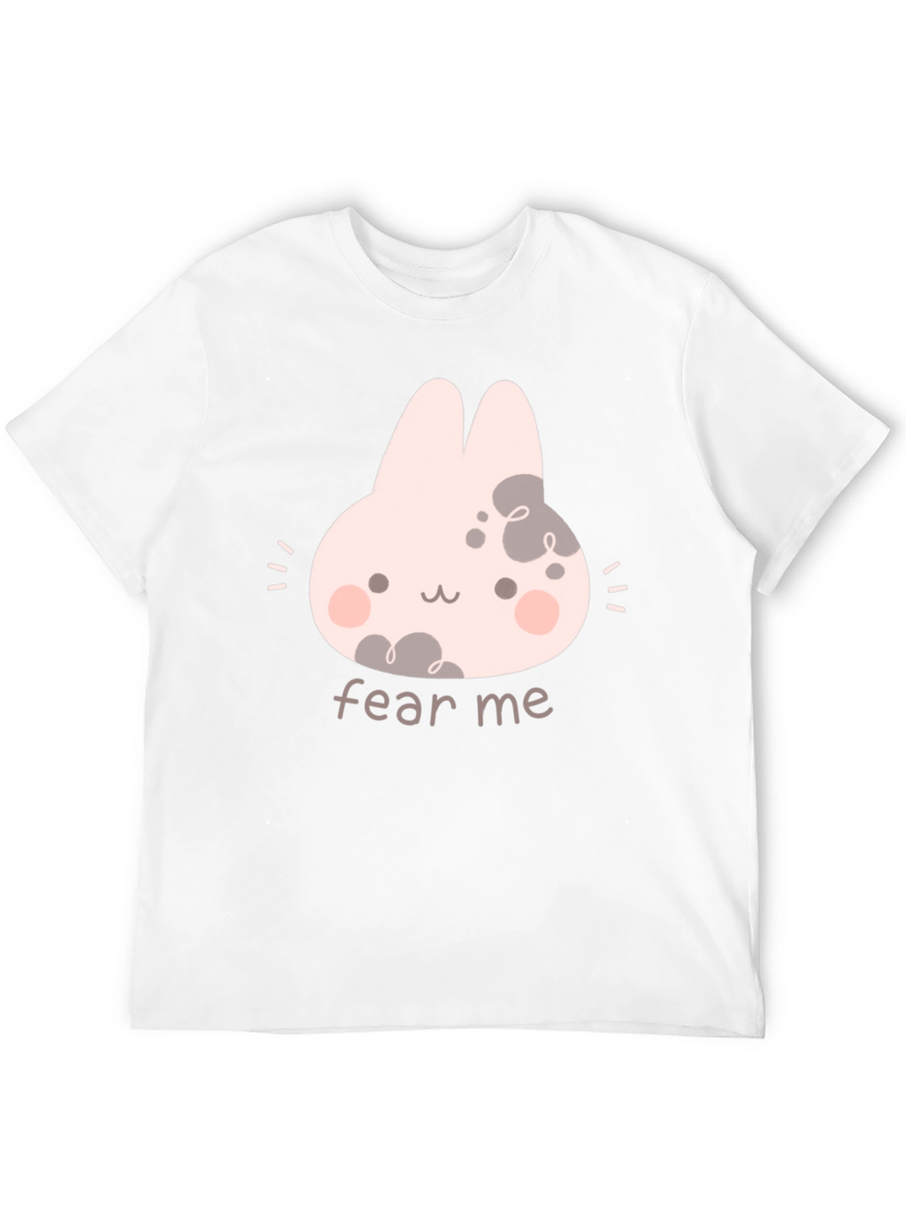 Fear Me Bunny Black T-Shirt