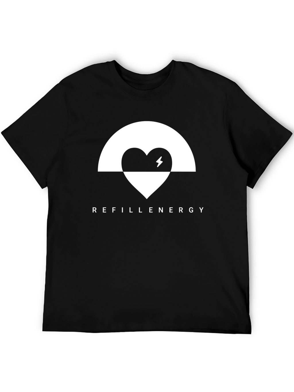 Refill Energy Graphic Tee - Black
