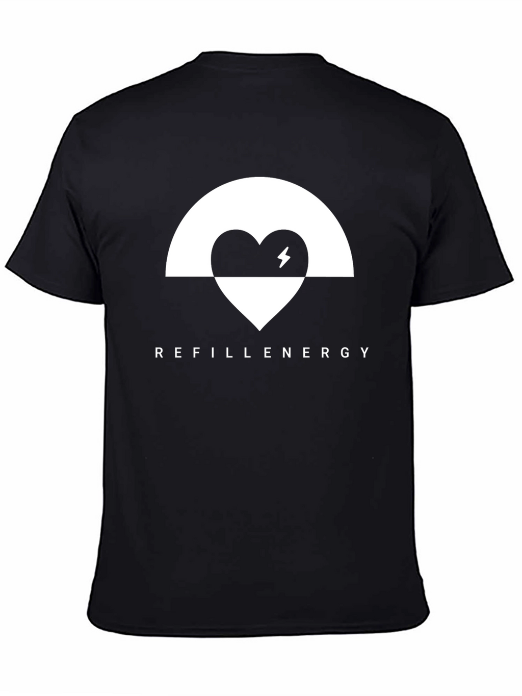 Refill Energy Graphic Tee - Black