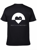 Refill Energy Graphic Tee - Black