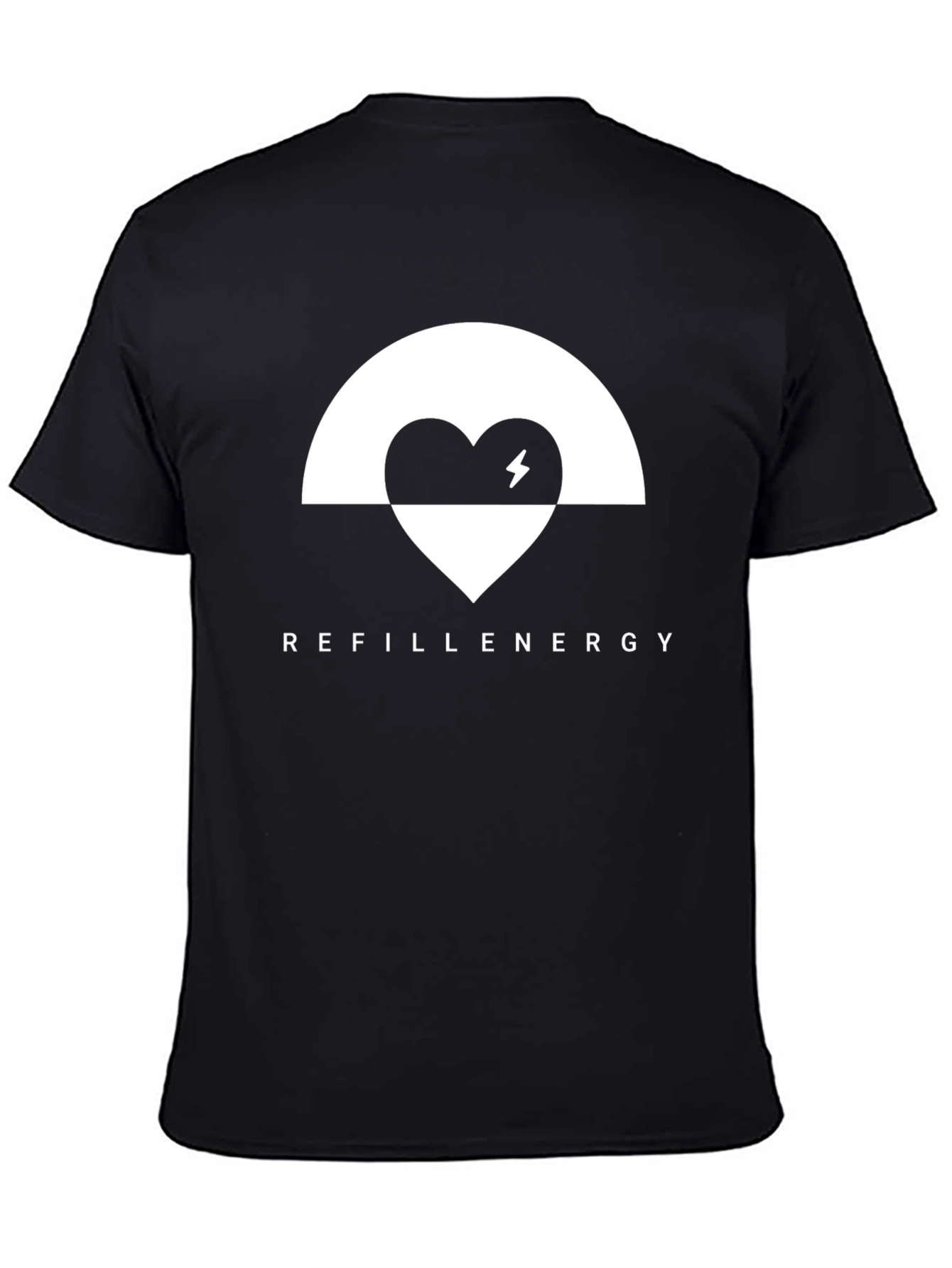 Refill Energy Graphic Tee - Black
