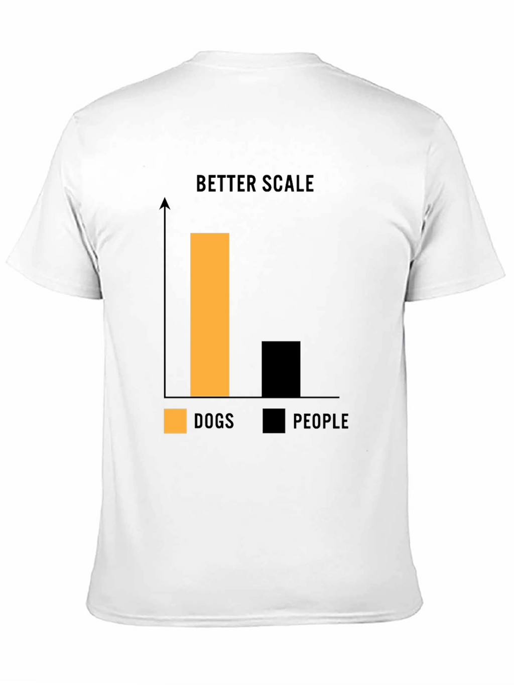 Dog Person T-Shirt - Better Scale Chart Graphic Tee