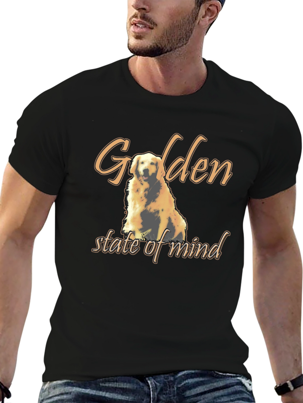 Golden Retriever State of Mind T-Shirt