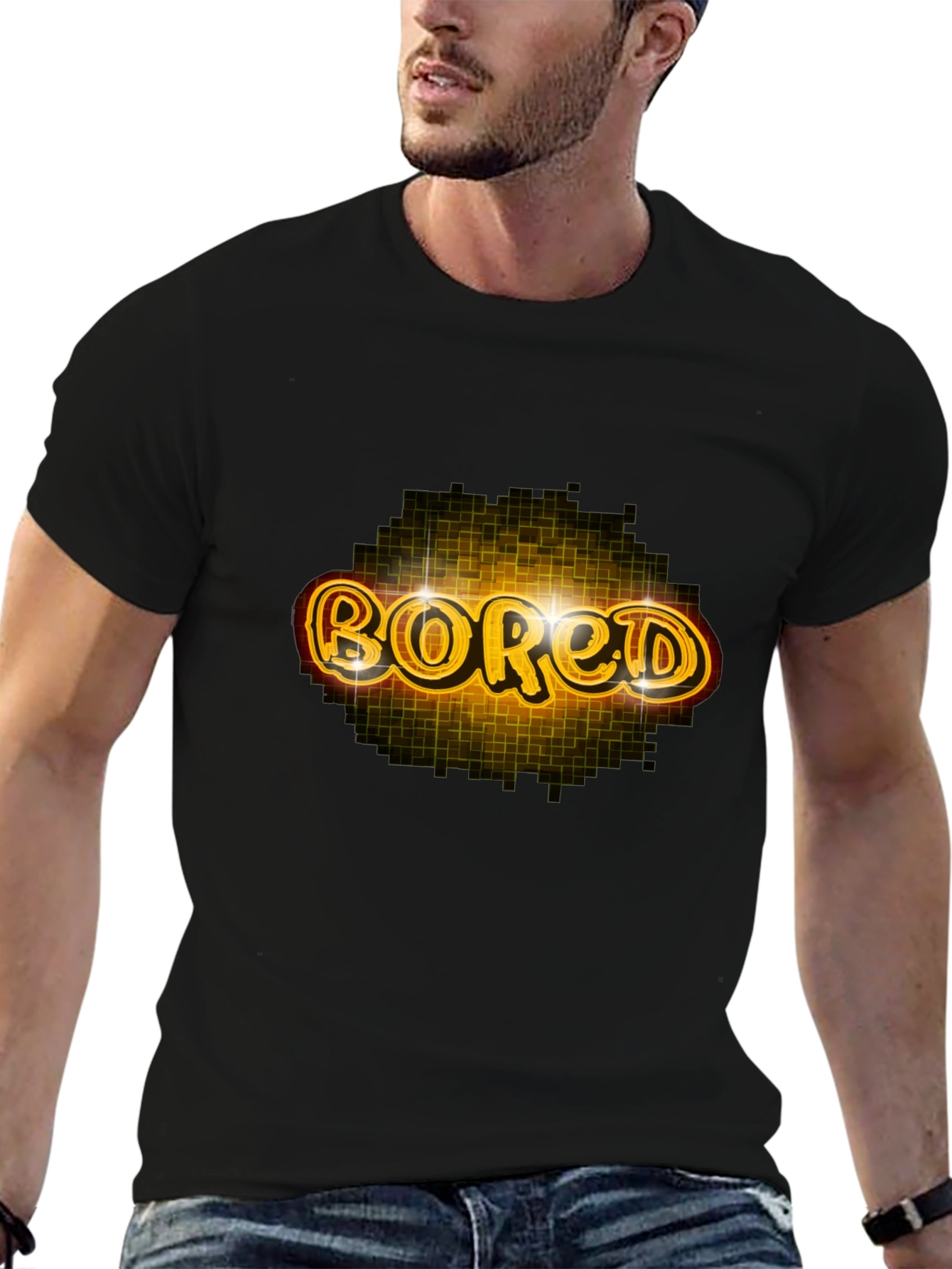 Bored Graphic T-Shirt - Casual Style