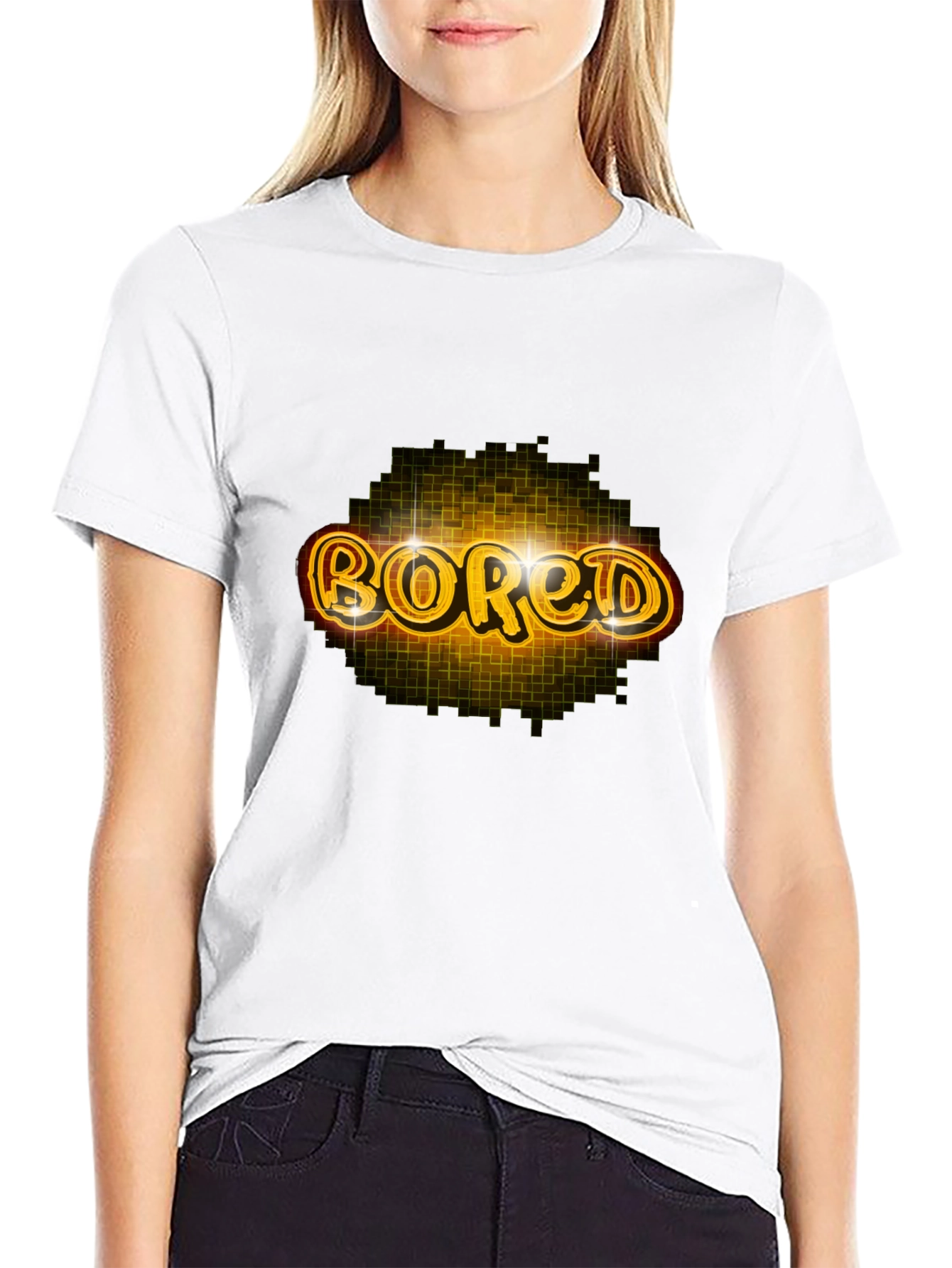 Bored Graphic T-Shirt - Casual Style