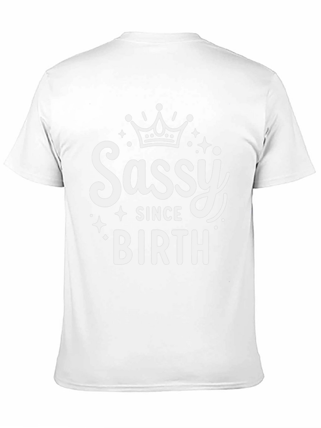Sassy Since Birth Black T-Shirt